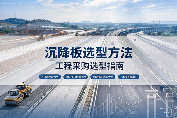 彰武沉降板选择方法