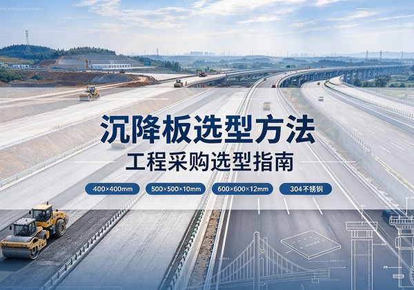彰武沉降板选择方法